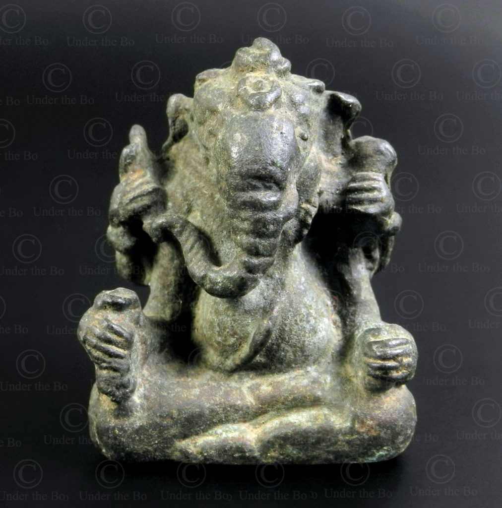 Lao Bronze Ganesha La B Laos