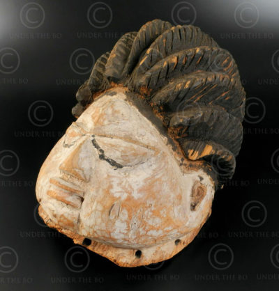 Igbo culture helmet AF116. Nigeria.