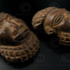 Bamun mask pendants 12OL12. Bamun culture, Cameroon.