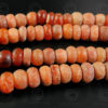 Strand ancient cornelian beads BD247. Sourced in various parts of India.