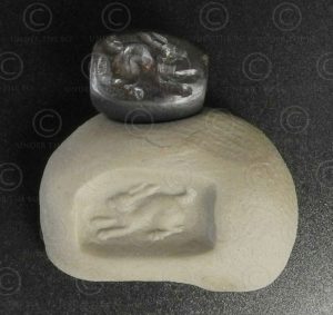 Ancient Scythian seal 13SH2D8. Nimruz province of Afghanistan.