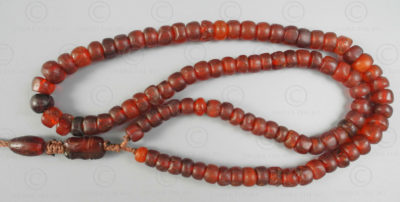 Ancient burmite tasbih BD212. India.