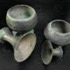 Khmer bronze pots 14KM3. Khmer Empire (Cambodia).