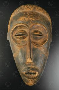 Angola Chokwe mask AF198. Chokwe culture, Angola, South West Africa.