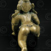 Bronze Bala Krishna 16P45. Karnataka state, Southern India.