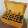 Medicine box H35g-00. Satinwwod. Chetinad. India