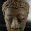 Thai bronze Buddha head T344. Central Siam (Thailand).