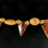 Cornelian arrows and ivory necklace 626. Designed by François Villaret.