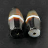 Faceted banded agate beads BD277. Sourced in Afghanistan.