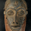 Baule tribal mask 12VN5, Wooden mask. Baule culture, Ivory Coast, West Africa.