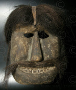 Bidayuh mask BID31. N-W Borneo, Indonesia-Malaysia