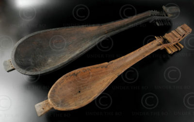 Borneo lutes BO233. Acquired in Sarawak, but from an unknown Borneo area. Malays