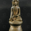 Bouddha Ava bronze BU487A. Style shan, période d'Ava, Birmanie du nord.