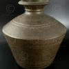 Brass water jar IN477. Andhra Pradesh, South India.