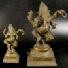 Bronze dancing Ganesh 09KB3B. Chola period style. Tamil Nadu, Southern India.