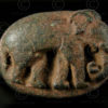 Bronze elephant A208. Andhra Pradesh, South India.