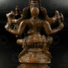 Bronze Shiva with Parvati statuette A193. Tamil Nadu, southern India.