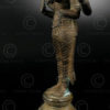 Bronze standing Vaishnavi 16P1. Tamil Nadu, Southern India.