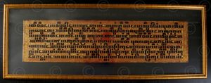 Burmese bible leaf BU286. Burma.