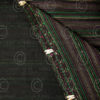 Taungyo Tunic BU8 Silk weaving tunic, Jobtear seeds, glass buttons, Taungyo mino