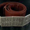 Ceinture argent Kerala S68. Partie nord de l'état du Kerala, Inde du sud.
