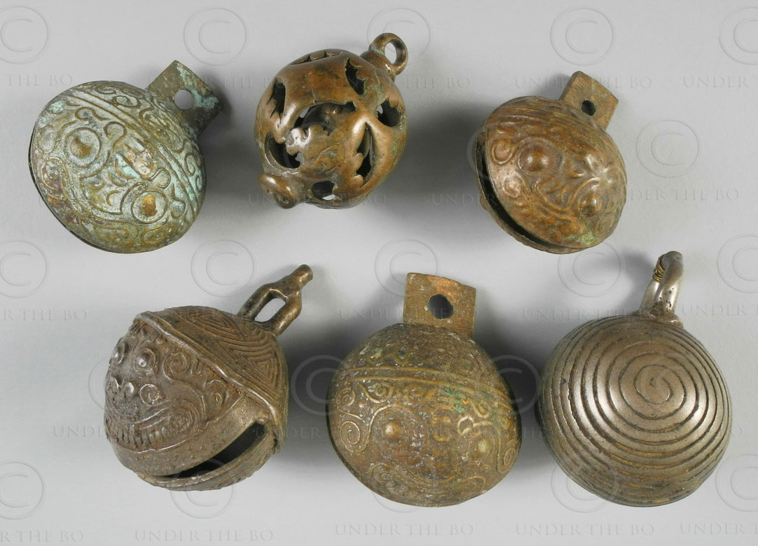 Chinese trade bells C103. Chinese trade for Borneo.