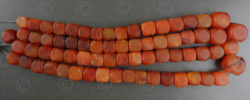 Cornelian beads NBD3A. India.
