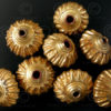 Gold beads BD131. India.