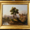 French painting FR9B. Signed Alexandre. French school.