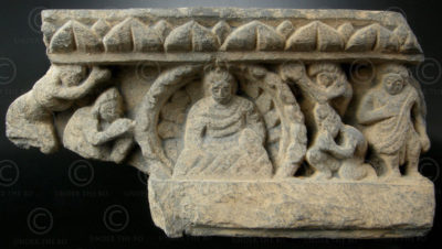 Frise Gandhara 10GH28A. Ancien royaume de Gandhara (Pakistan). Trouvé dans la va