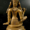 Bronze seated Bogashakti 09KB5C. Chola period style. Tamil Nadu, Southern India.