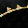 Gold grapes and ivory necklace 621. Designed by François Villaret.