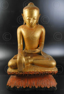 Grand Bouddha birman BU357. Style de l'époque du royaume de Pinyae. Birmanie.