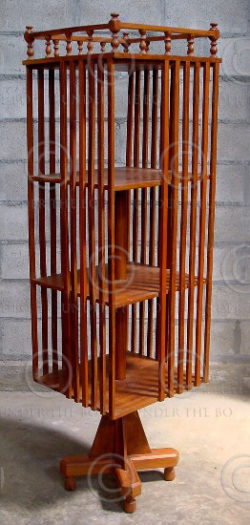 Revolving Bookshelves H8-00. Jackwood. India