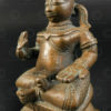 Hindu saint bronze 16P20. Andhra Pradesh state, Southern India.