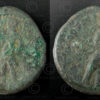 Kushan bronze coin C131. Kushan Empire.