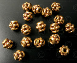Indian Gold beads BD116. India.