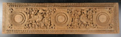 Indian carved lintel. LT18A. Tamil Nadu,, Southern India.