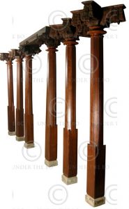 Indian columns 08MT24. Tamil Nadu, Southern India.