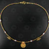 Indian gold necklace 629. Design François Villaret.