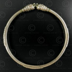 Indian silver bracelet B216. Western India.