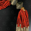 Gondh tribal necklace NA215. Gondh tribal group of Orisha, India