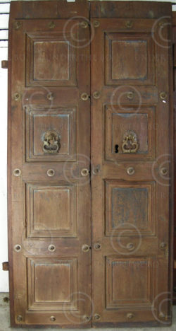 Door panel H20b-02 No frame. 19th century, India