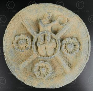 Indo-Parthian grey schist palette PK195E. Ancient kingdom of Gandhara (Pakistan)