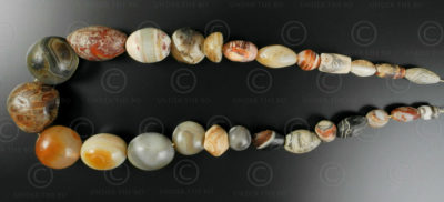 Indus vallley banded agates 13SH40A. Pakistan.