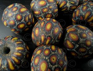 Javanese milifiori beads BD136. East Java, Indonesia.