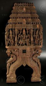 Kavadi panels IN591. Tamil Nadu, Southern India. 20th cent.