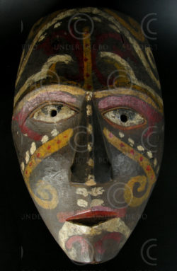 Kenya-Kayan mask KK1 Kenya-Kayan culture, East Borneo, Indonesia-Malaysia, Mid-