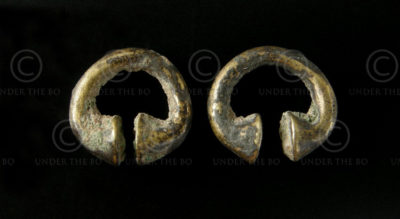 Khmer earrings S2. Angkor period. Cambodia