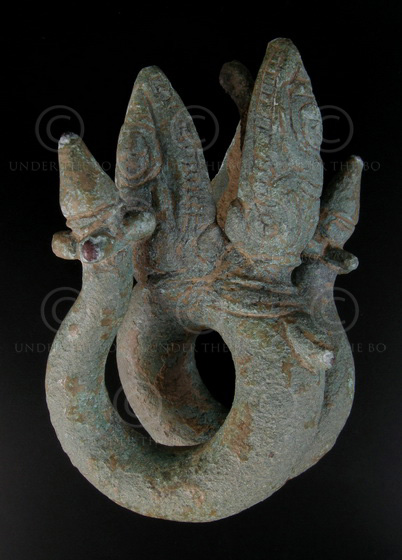 Khmer earring P1 Angkor period. Cambodia